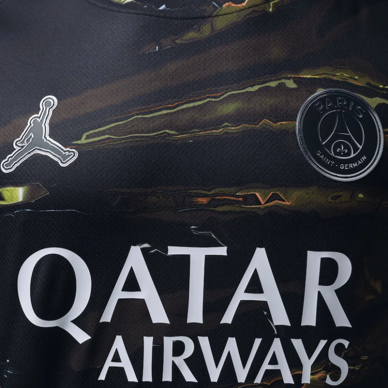 2025-26 PSG Jordan Night Edition 5th Away Football jersey Fan version