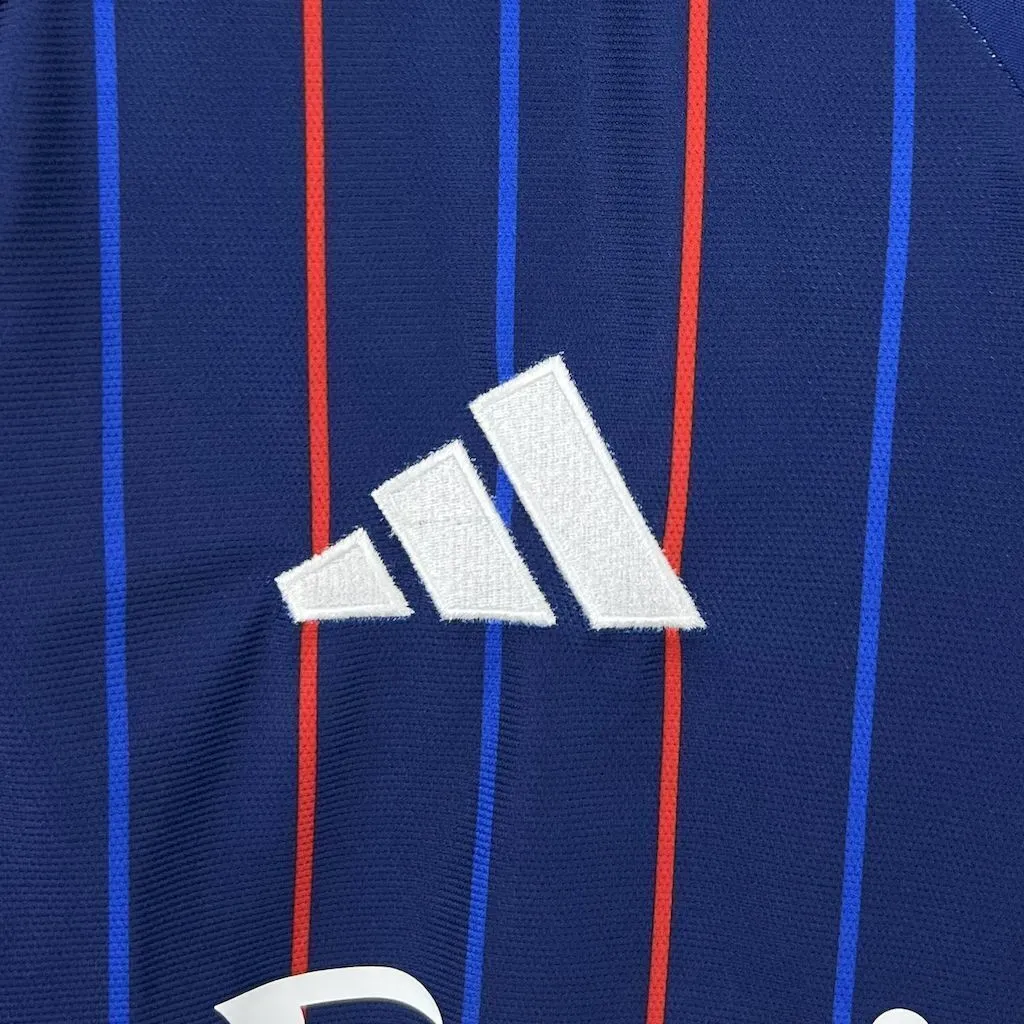 2025-26 olympique Lyonnais Away Football jersey Fan version