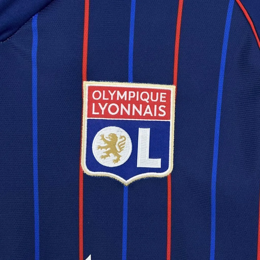 2025-26 olympique Lyonnais Away Football jersey Fan version