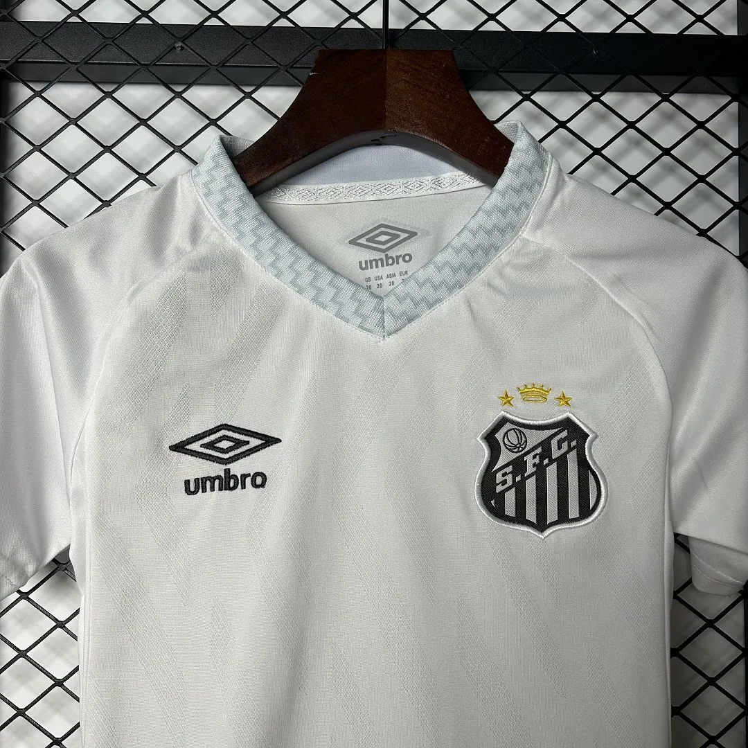 Santos Fc Home Kids Football jersey Kit 2025-26 Fan Version