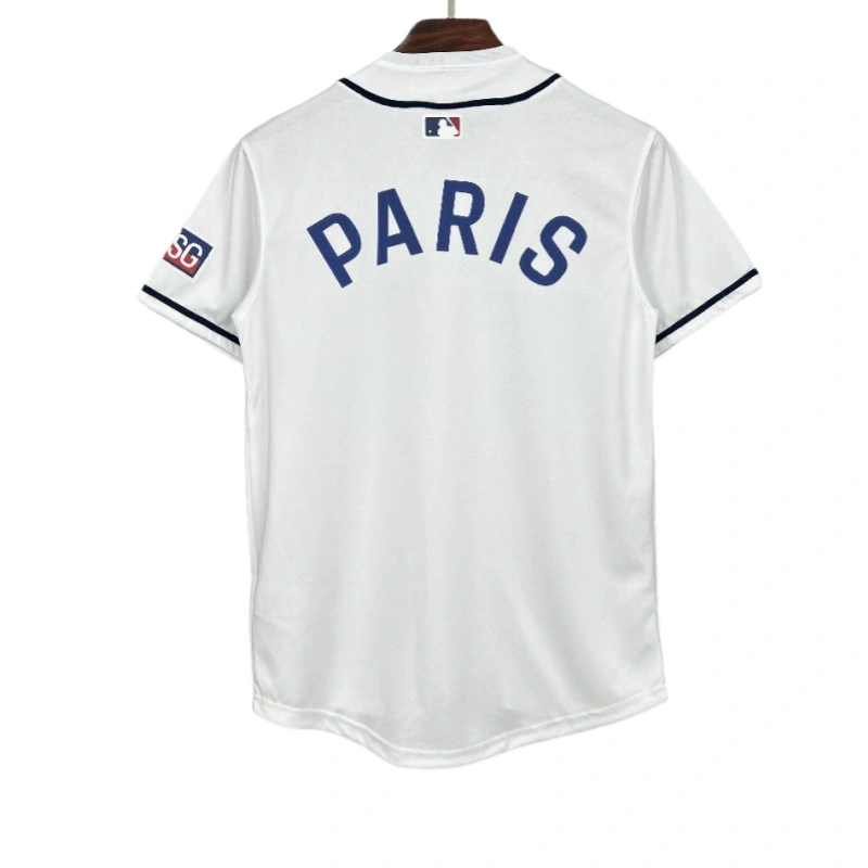 PSG White US Pack Baseball Uniform 2025-26