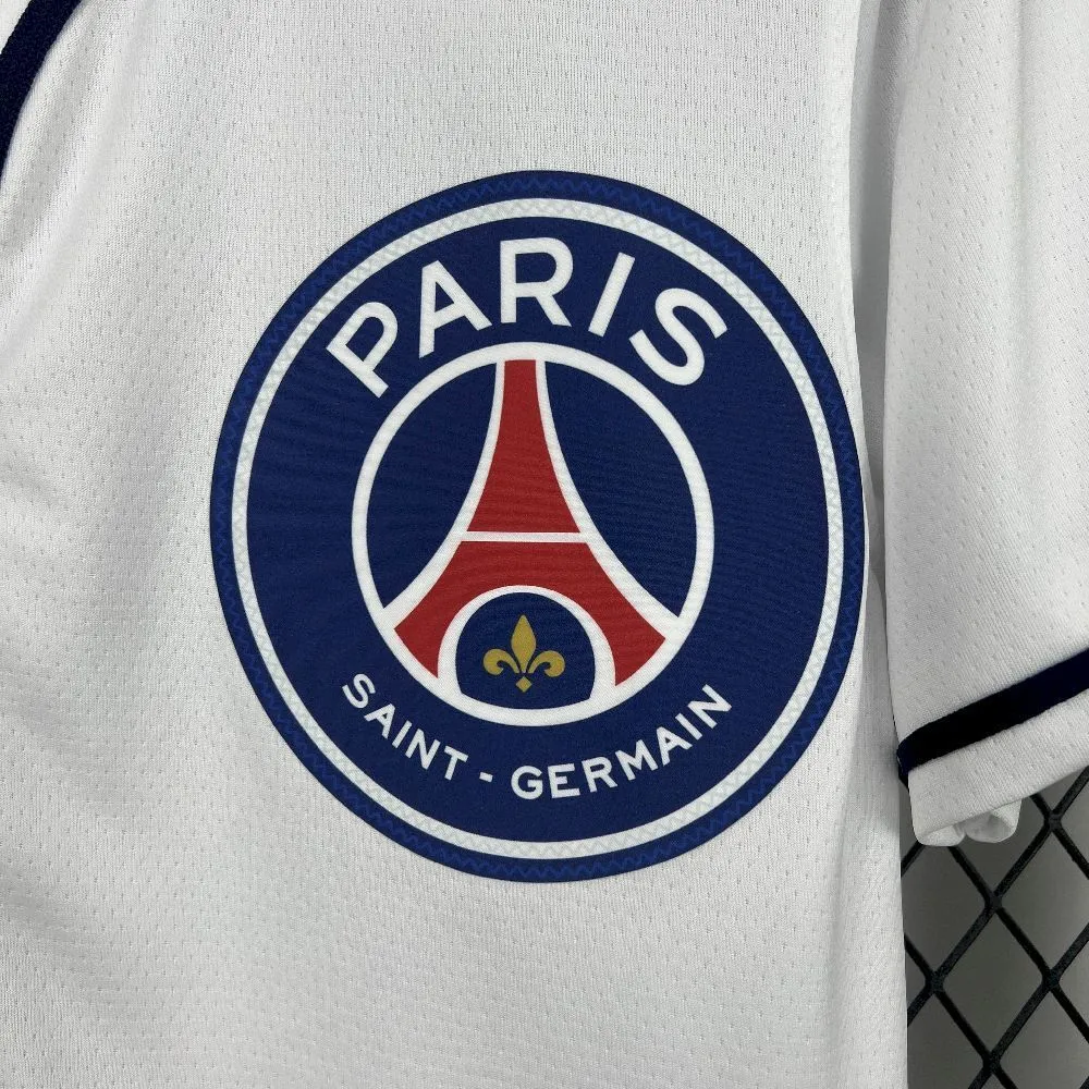 PSG White US Pack Baseball Uniform 2025-26