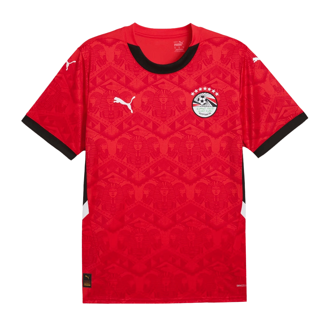 2025-26 Egypt Home Red Football Jersey Fan Edition