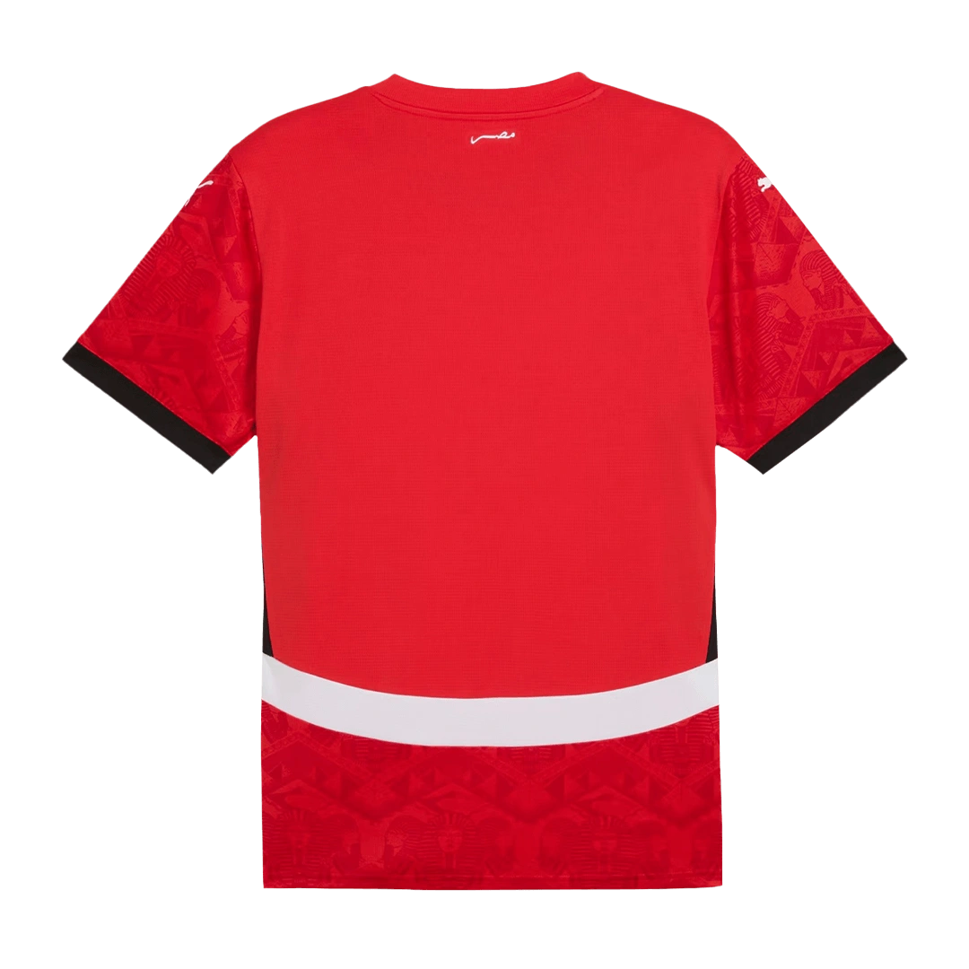 2025-26 Egypt Home Red Football Jersey Fan Edition