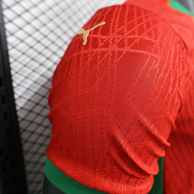 2025 Morocco Home Soccer Shirt  Player Version