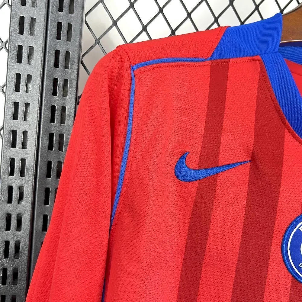 PSG Away Long Sleeve Football Shirt 2025-26 Fan Version