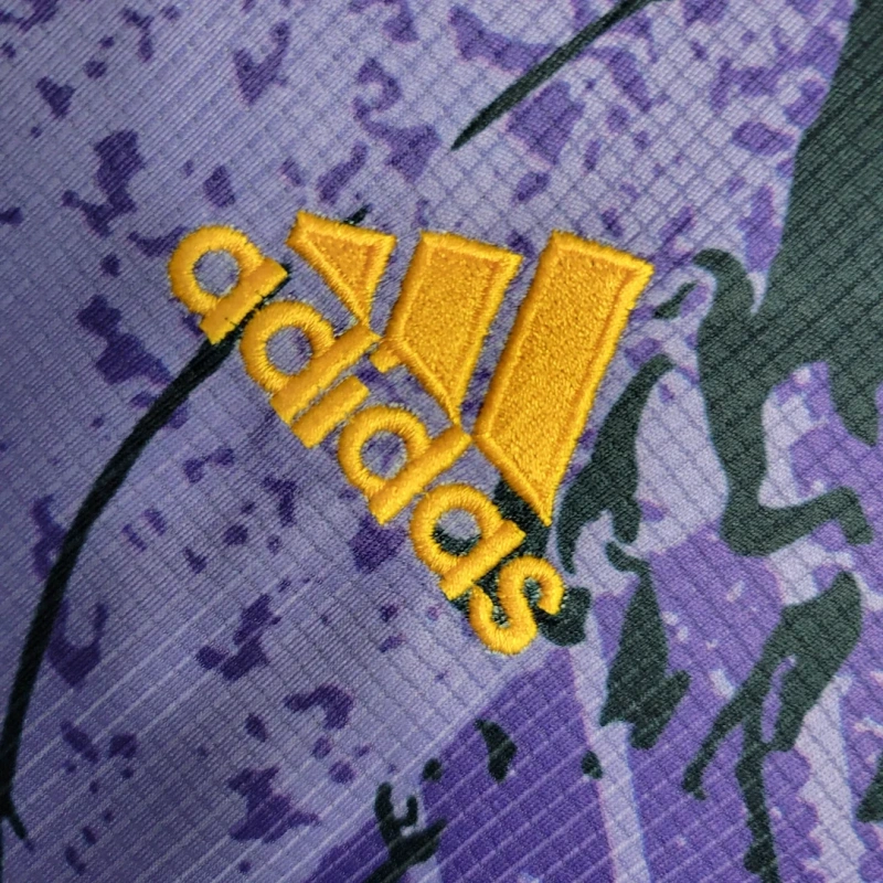 23-24 Real Madrid Chinese Dragon Purple Football Shirt
