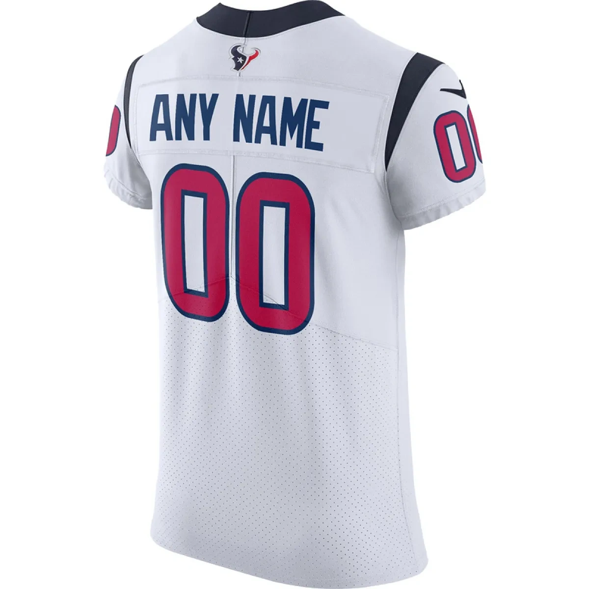 Men's Houston Texans White Vapor Untouchable Custom Elite Jersey