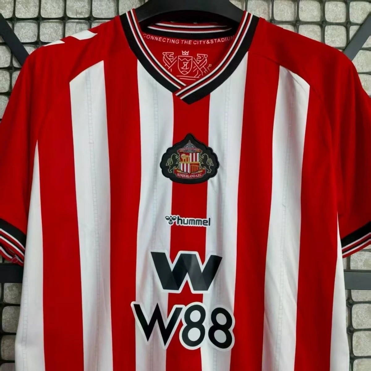 2025-26 Sunderland AFC Home Football jersey Fan version