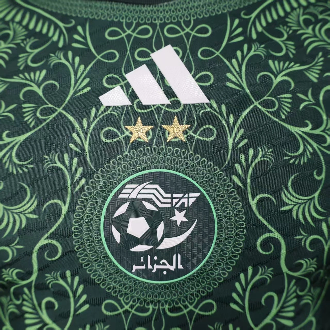 Algeria 2025-26 Green Special Edition Football Shirt Player Edition