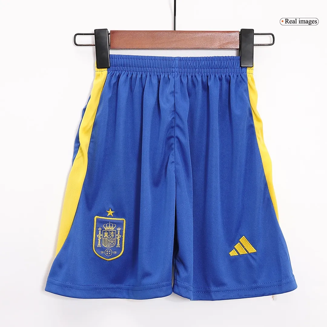 Spain Home Kit(Jersey+Shorts) Soccer Apparels Euro 2024