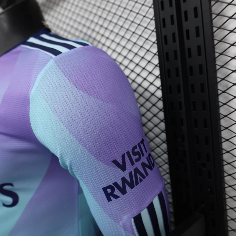 Arsenal Third Away Long Sleeve Jersey Player Version 2024-25