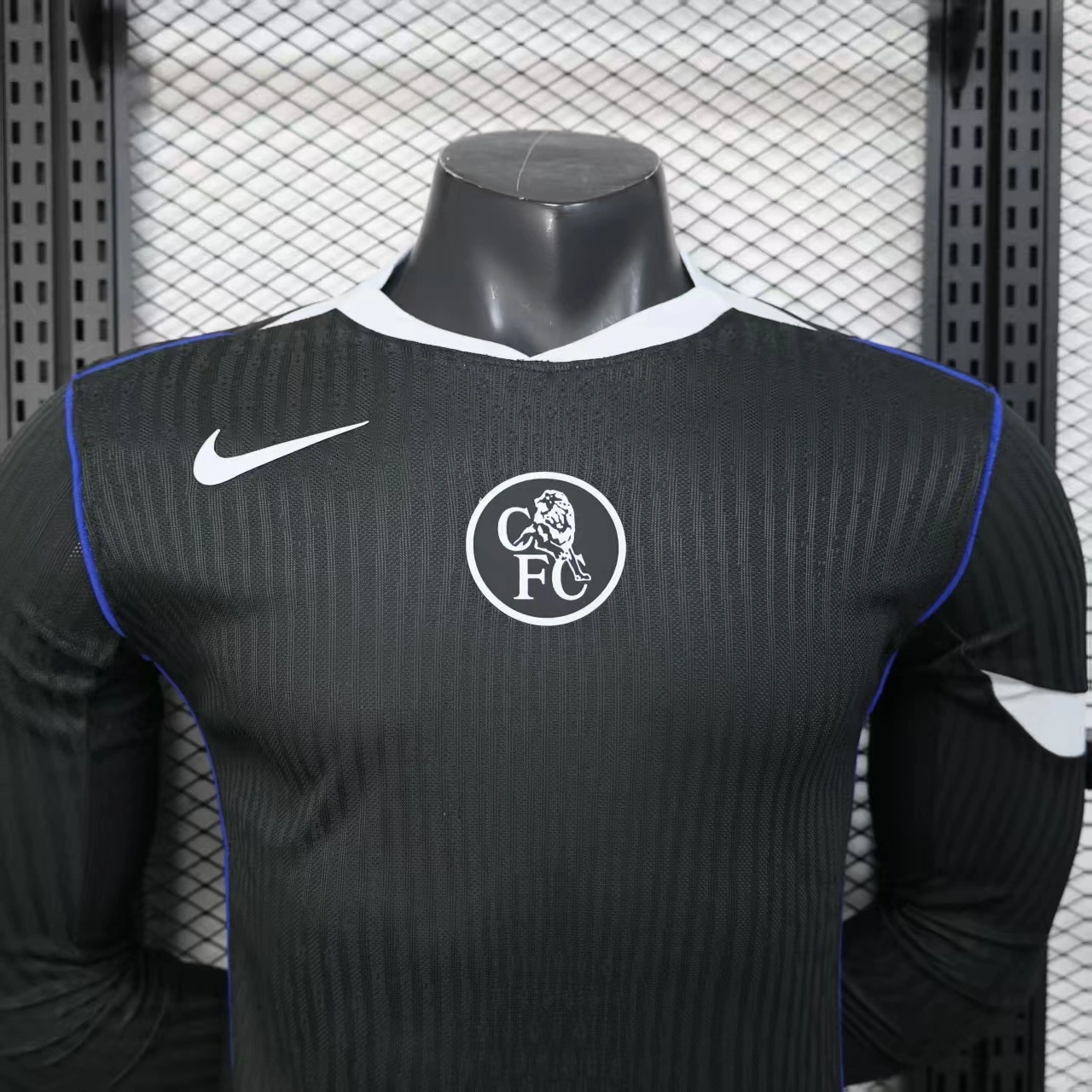 Chelsea Third Away Long Sleeve Football Jersey 25-26 Player Version