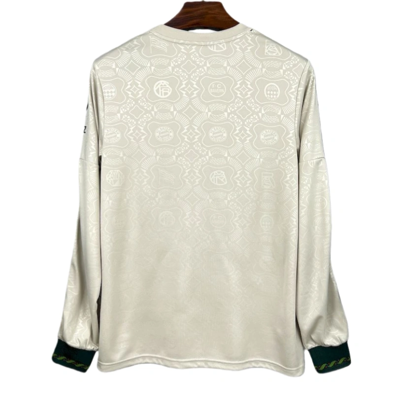 2025-26 Bayern Munich 125th Anniversary Long Sleeve Football Shirt Fan version
