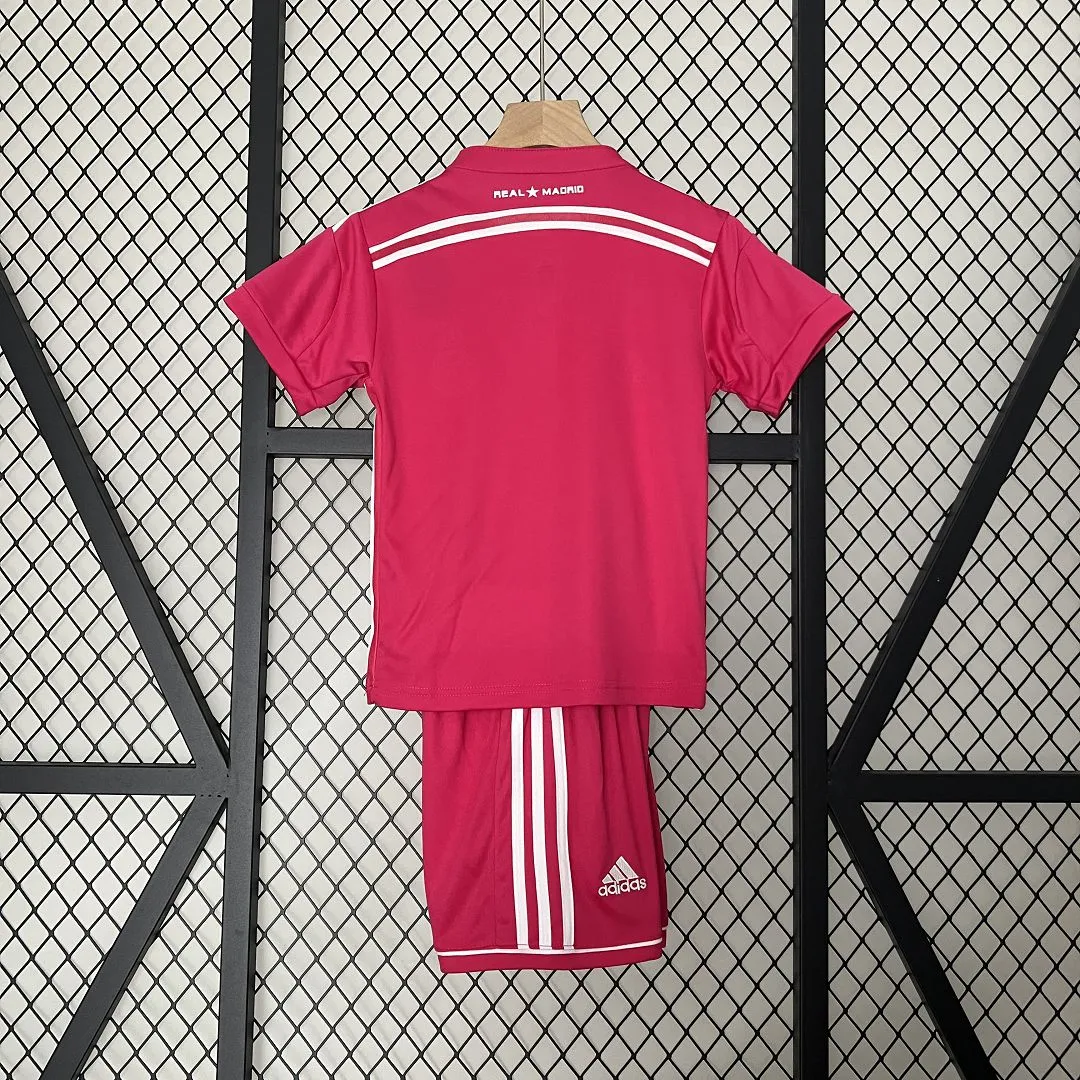 Real Madrid 14-15 Away Retro Kids Kits Vintage Children Sets Football Jersey