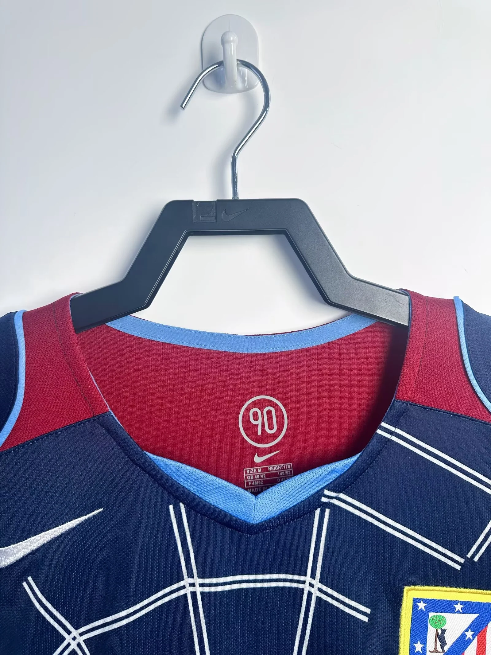 Atletico Madrid Retro Away Soccer Jersey Long Sleeve 2004-05