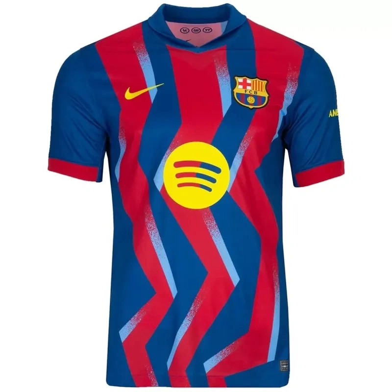 2025-26 Barcelona Fourth Away Football shirt Kit Fan version