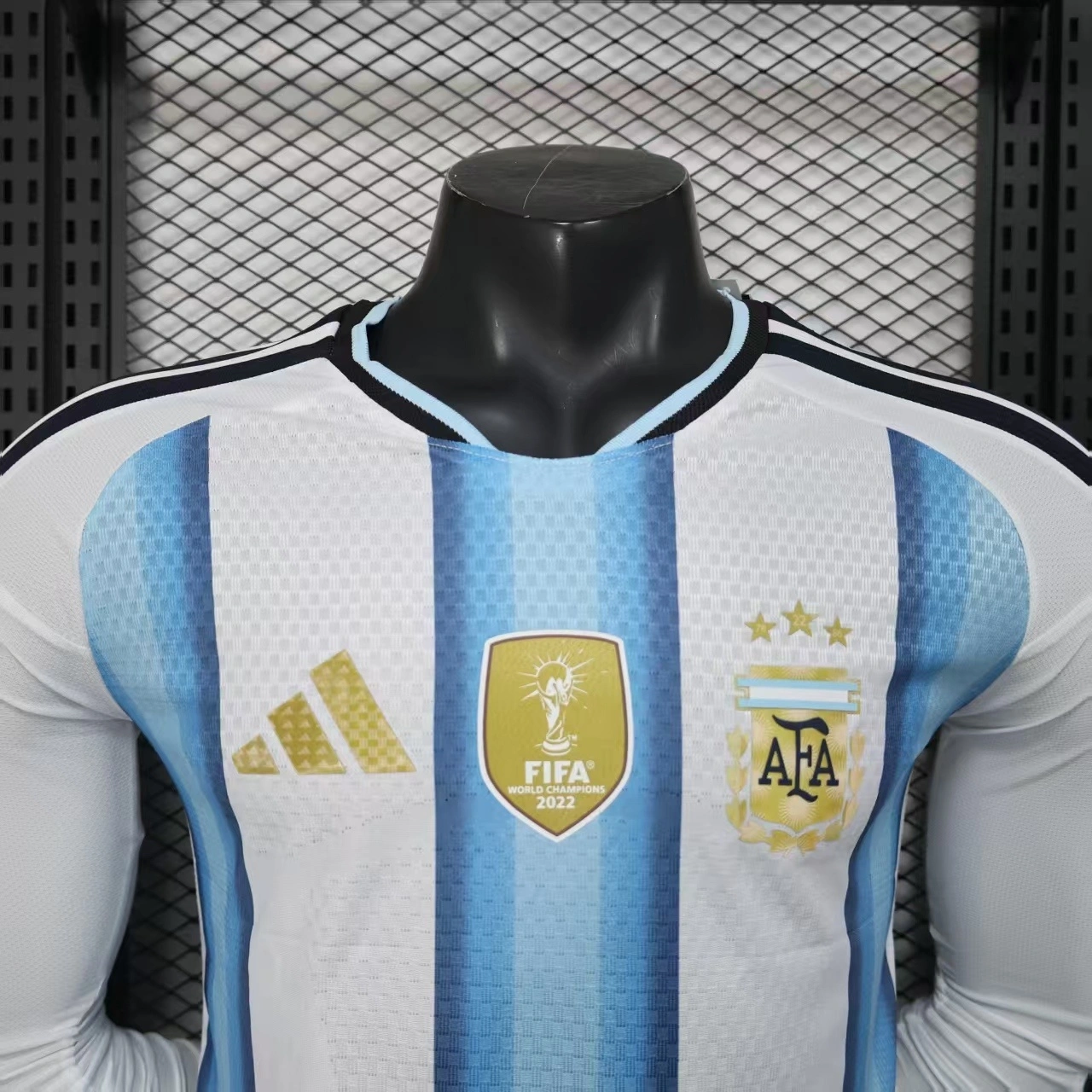 2026 Argentina World Cup Home  Long Sleeve Football jersey Player edition