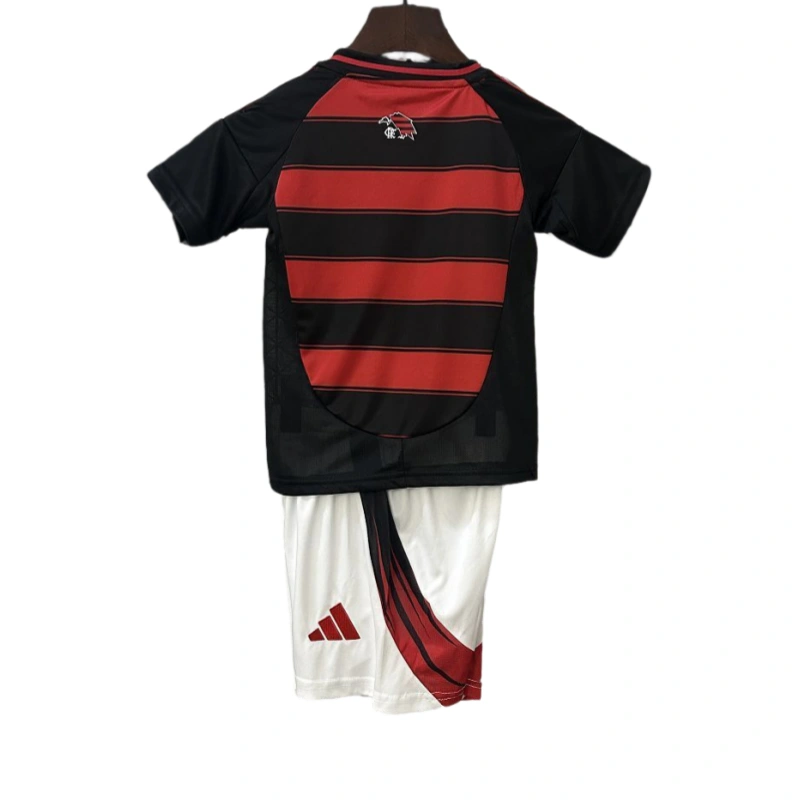Flamengo Home Kids football jersey Kit 2025-26 Fan edition
