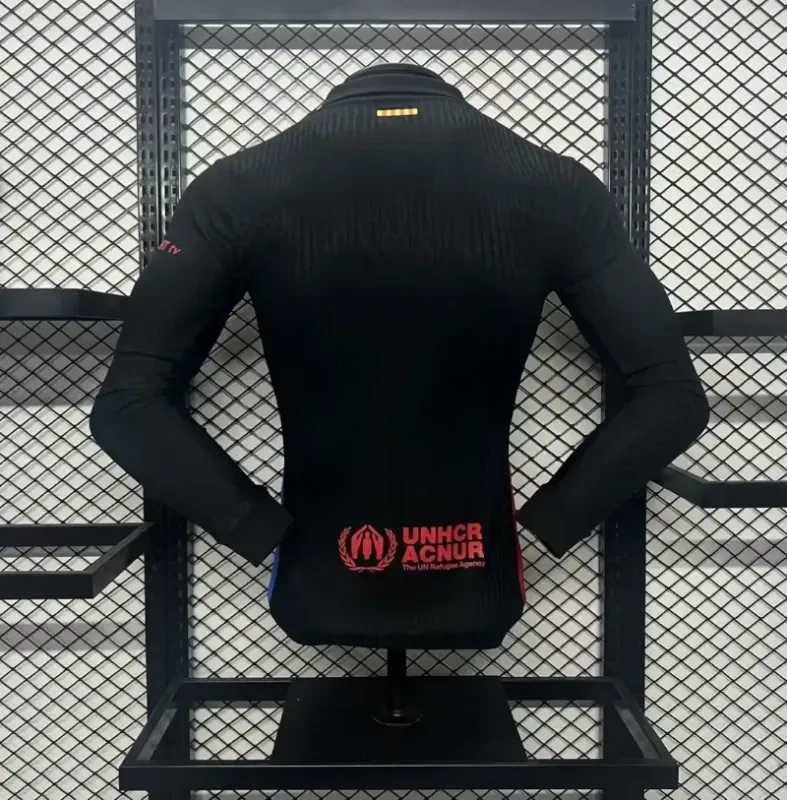 24-25 Barcelona Away Jersey Long Sleeve Player Version