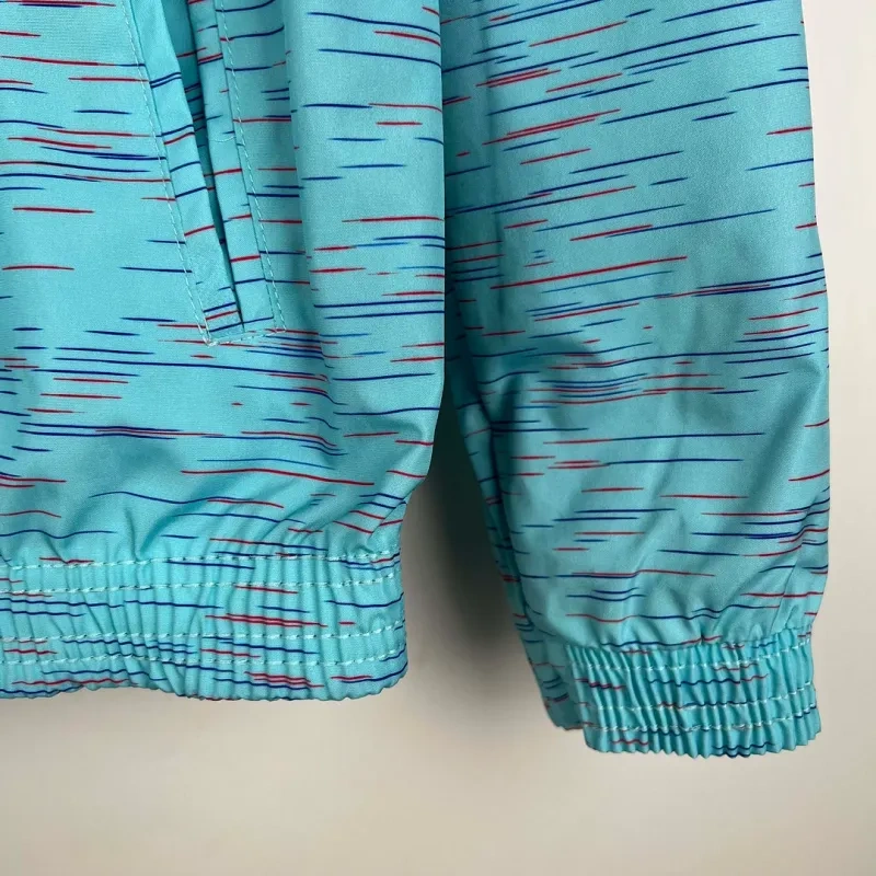 23-24 Barcelona Reversible Windbreaker Blue Soccer Jersey 1:1 Thai Quality