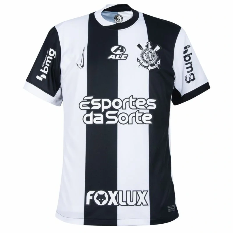 Corinthians 3rd Memphis 94 Shirt incl. Full Sponsor Set 2024-2025  Player version / fans version  Non-Customize