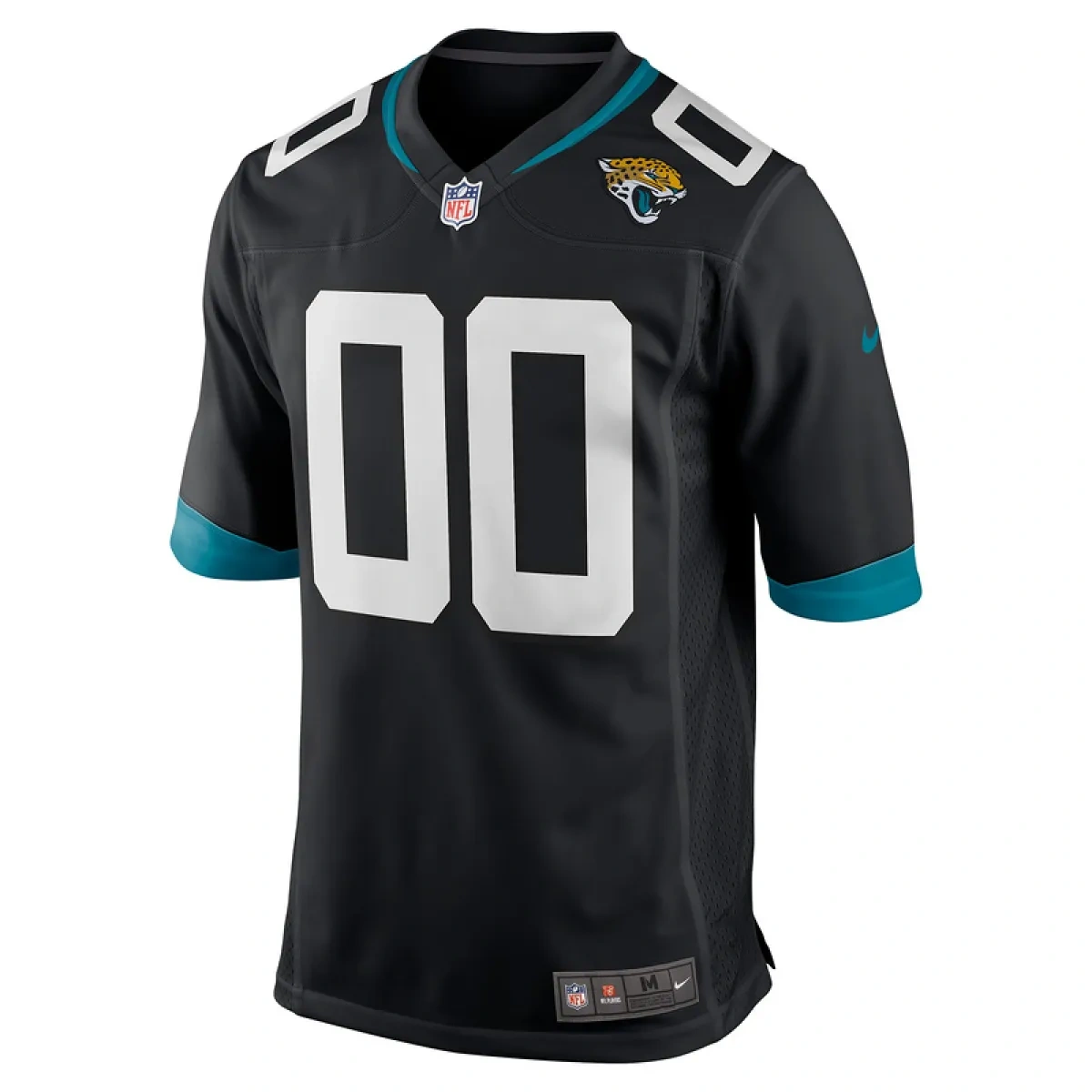 Men's Jacksonville Jaguars Black Custom Game Jersey