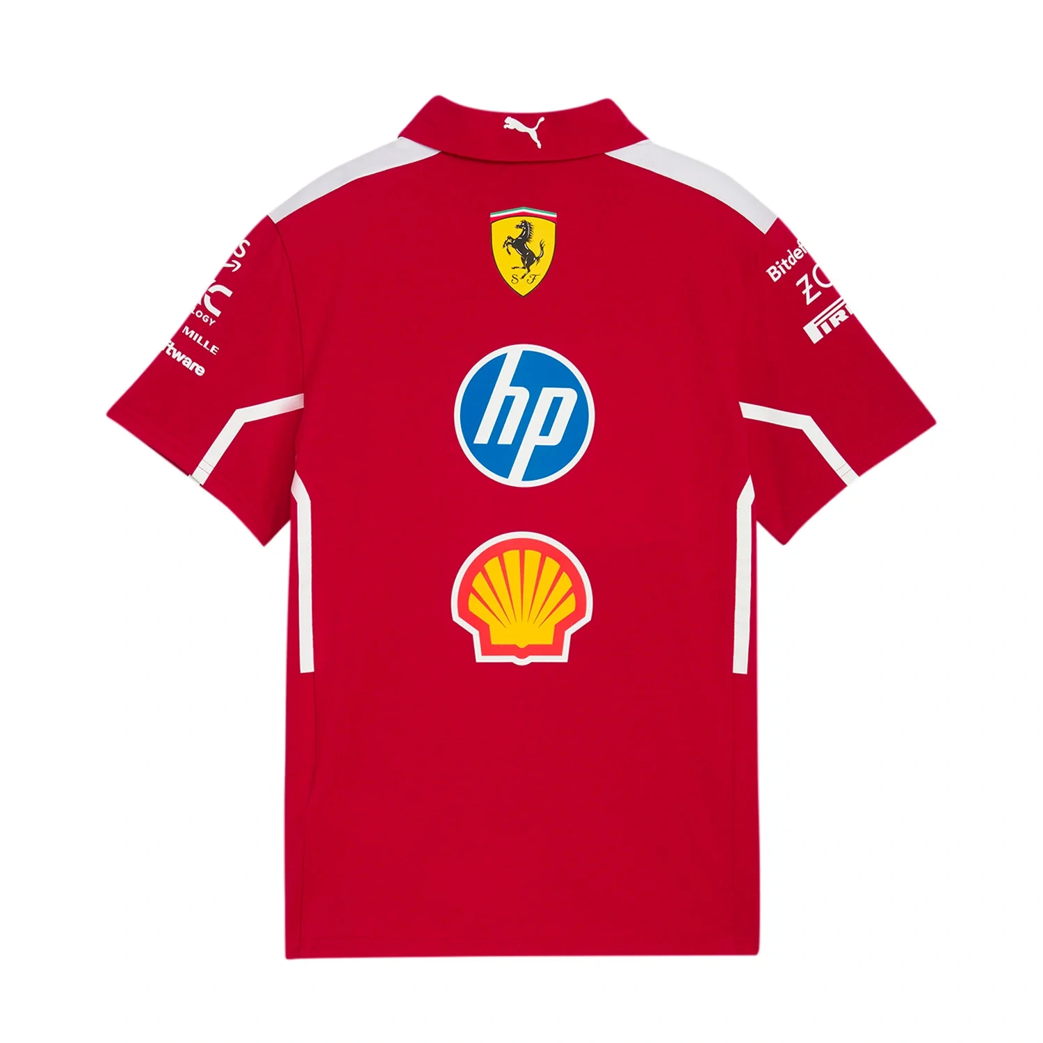 Puma Men F1 Scuderia Ferrari 2025 Team Polo Shirt