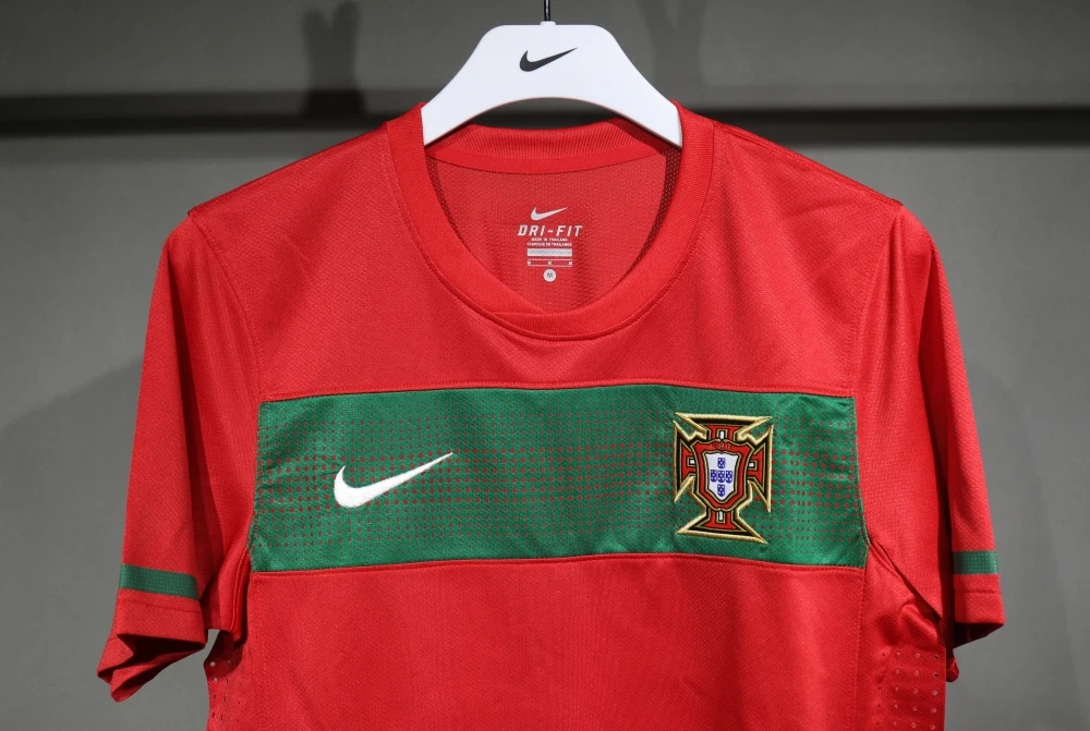 2010 Portugal Retro Home Soccer Jersey Fan Version