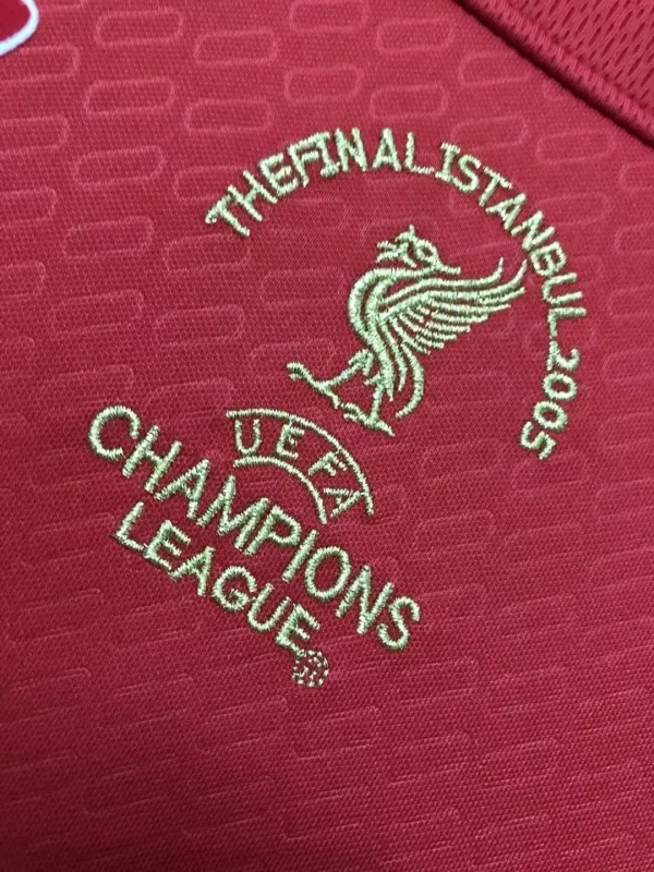 2005 Liverpool Retro Jersey UCL Final Home