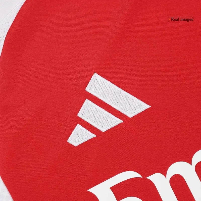Arsenal Home HAVERTZ #29 SAKA #7 ØDEGAARD #8 RICE #41 Soccer Jersey 2024-25