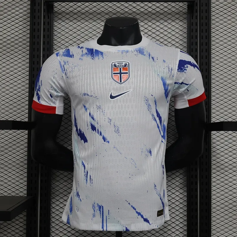 HAALAND #9 Norway Soccer Jersey Away Player Version Shirt 2024