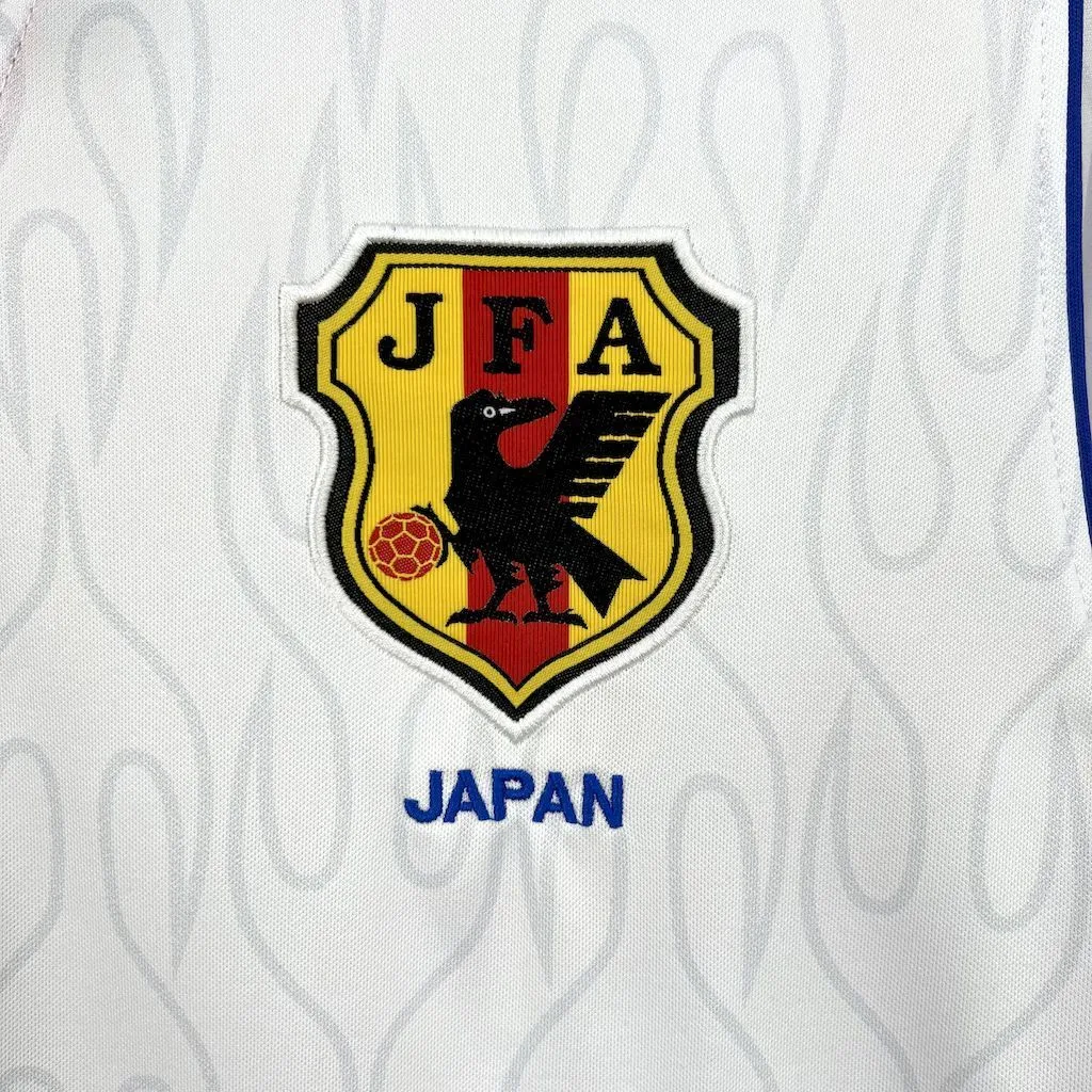 1998 Japan Away Retro Kit Long Sleeve Football Shirt