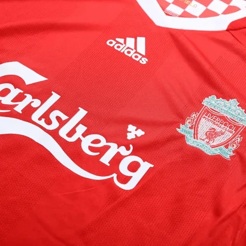 2008/09 Liverpool Gerrard #8 Torres #9 Retro Jersey Home