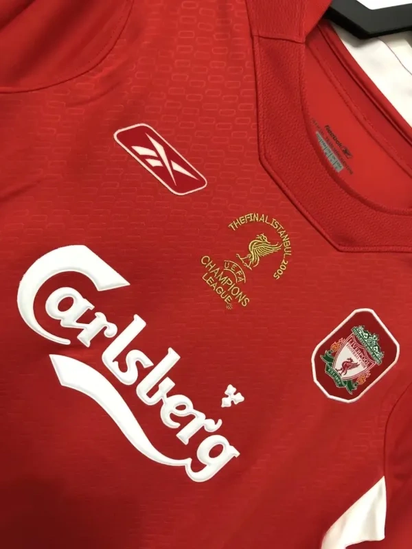2005 Liverpool Gerrard #8 Retro UCL Final Jersey