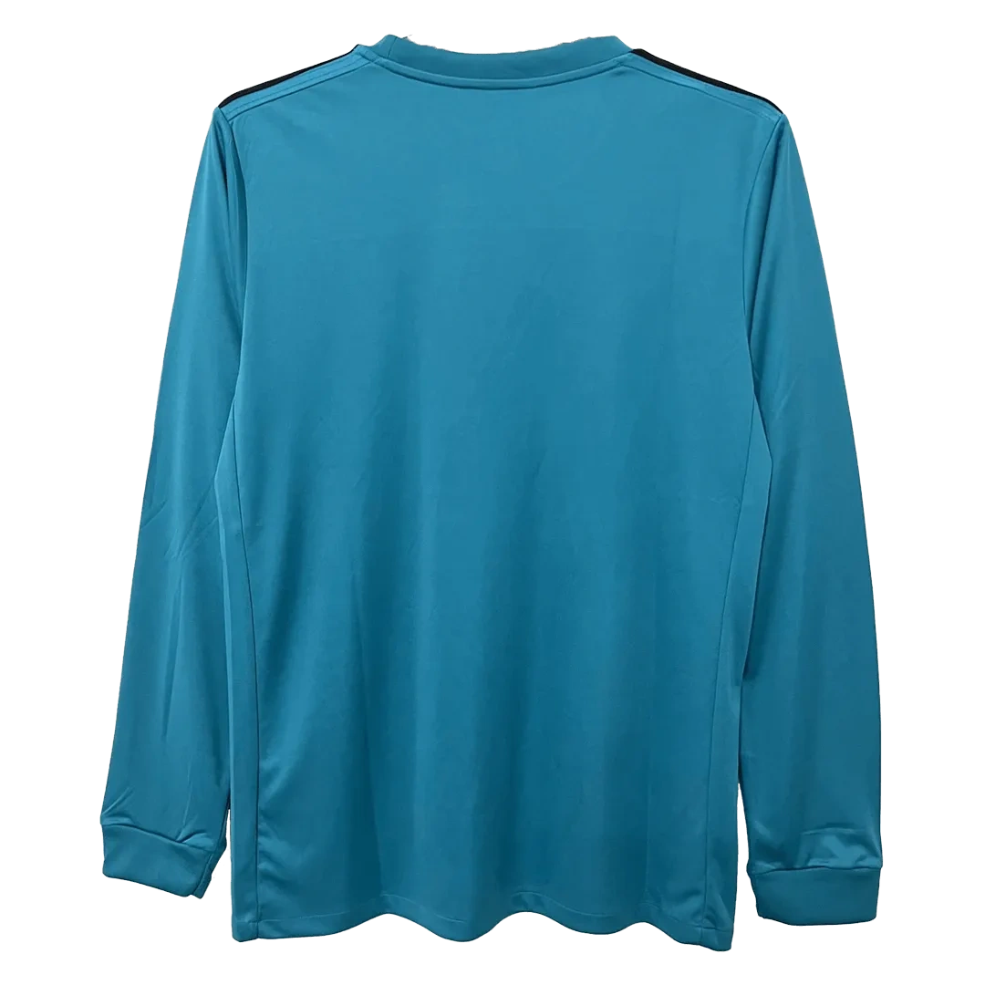 2017/18 Real Madrid Retro Long Sleeve Jersey Third Away