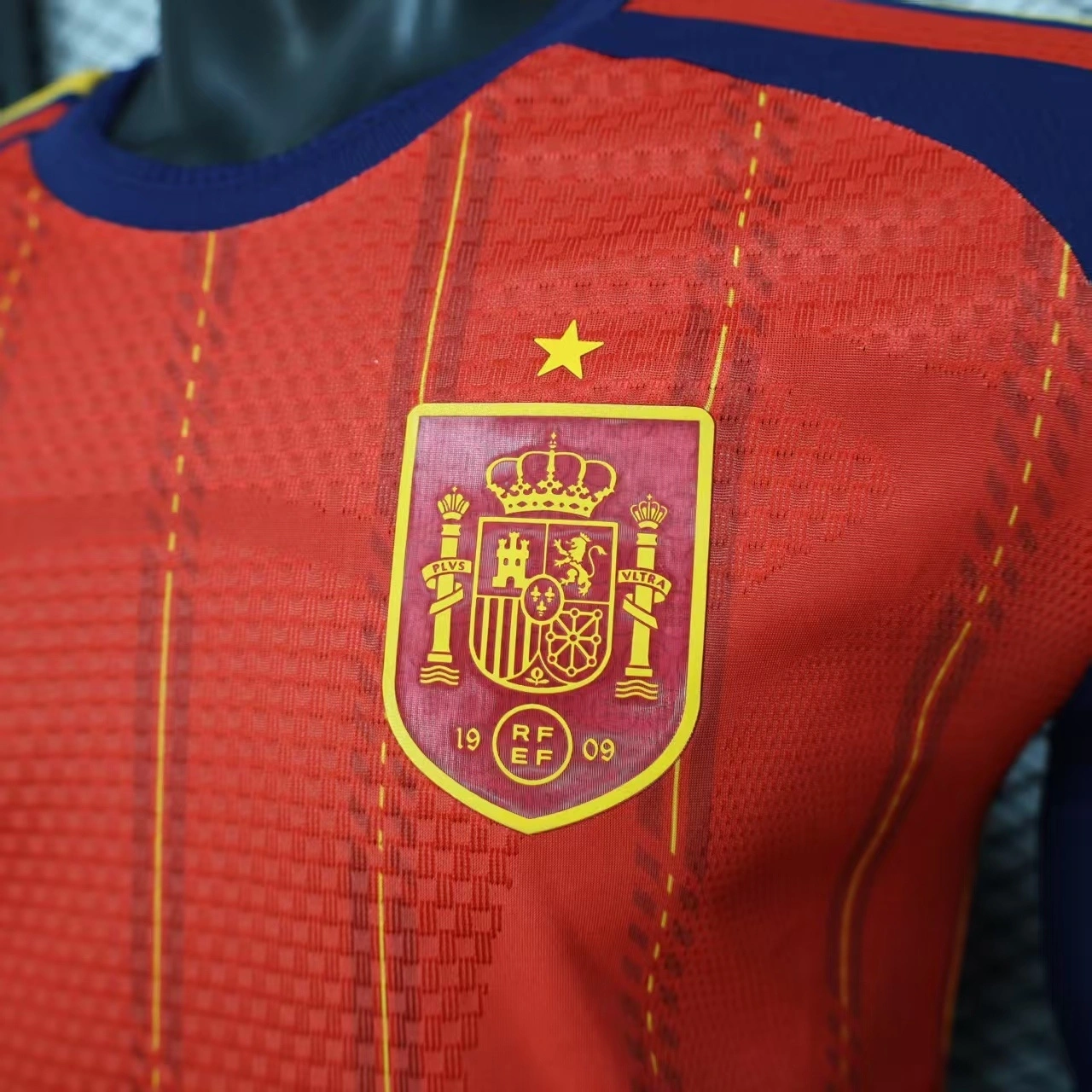 2026 Spain World Cup Home Long Sleeve Soccer Shirt Player edition