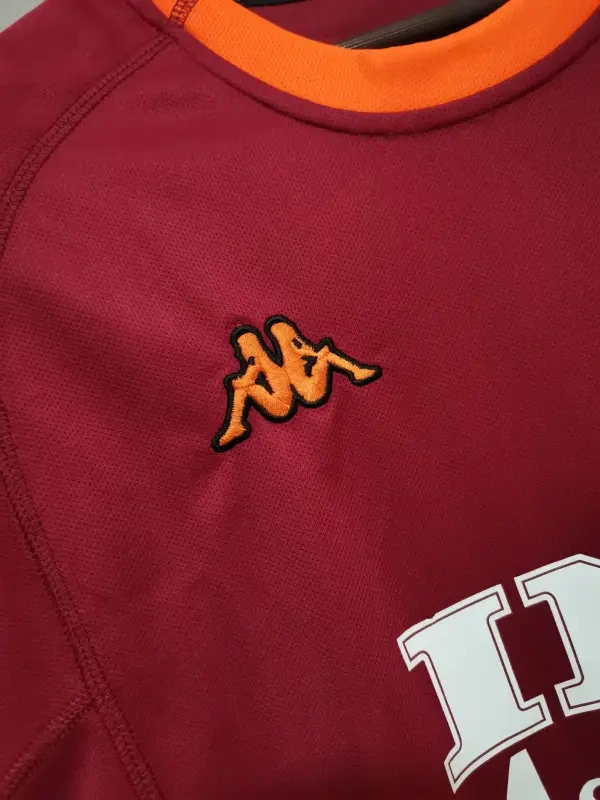 Roma 2000/01 Retro Jersey Home