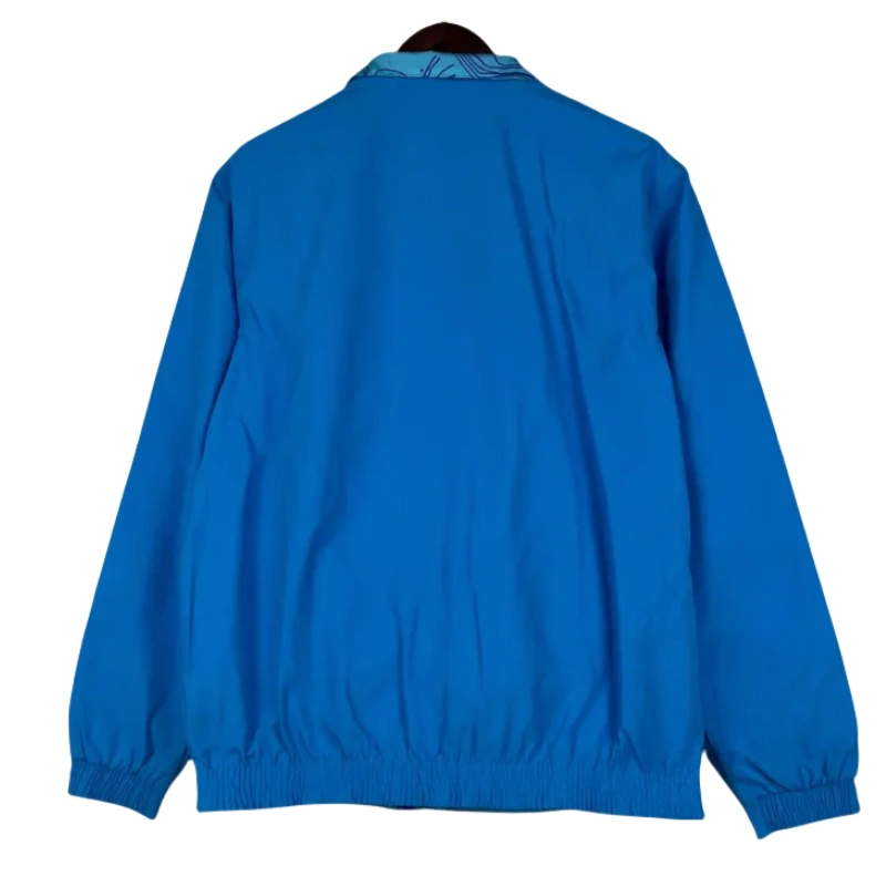 2023-2024 Juventus Reversible Windbreaker Blue Soccer Jersey 1:1 Thai Quality