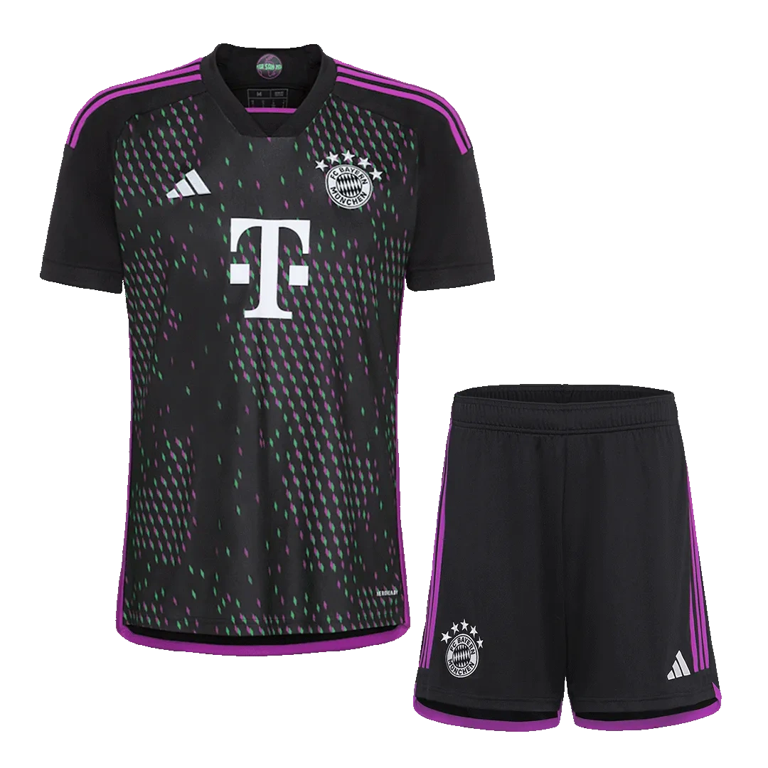 23-24 Bayern Munich Away Whole Kit （Jersey+Shorts+Socks）
