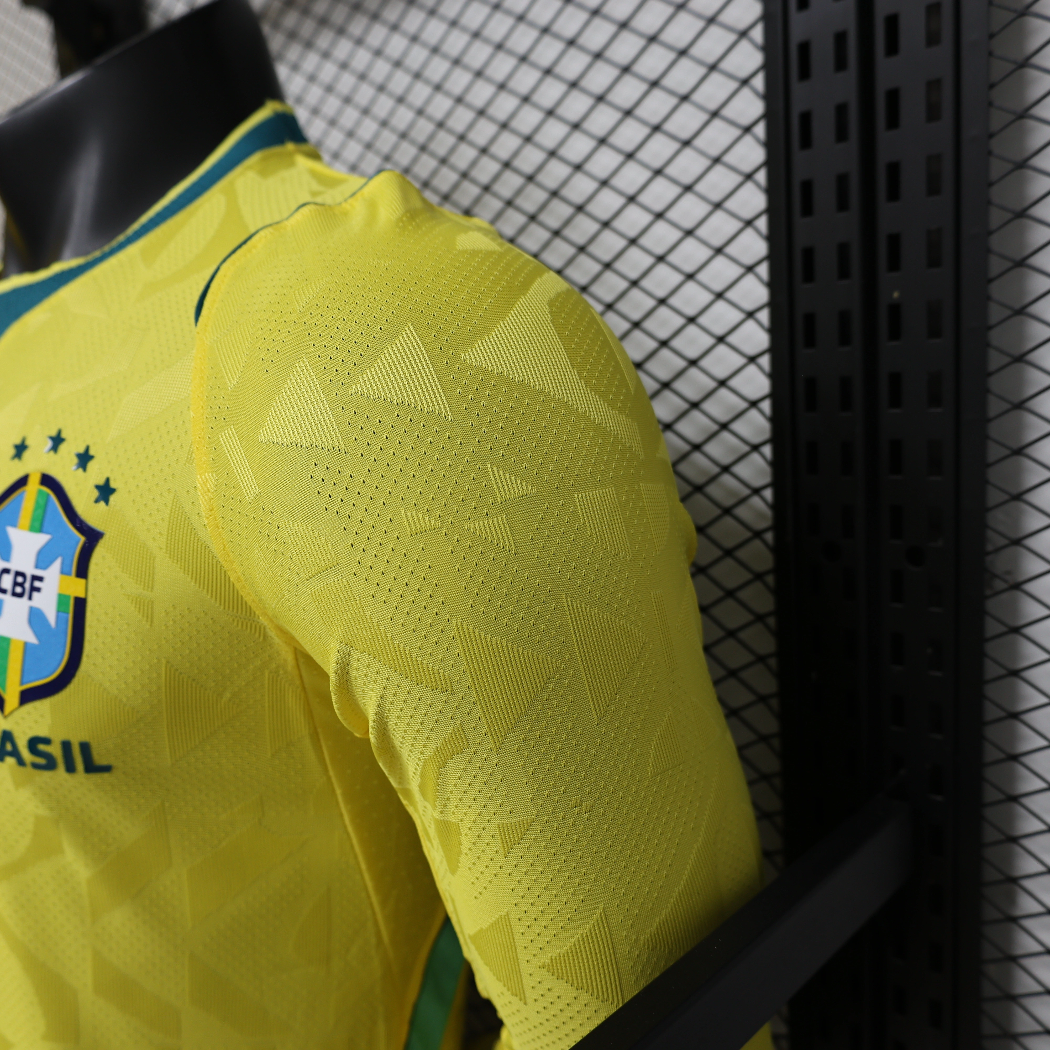 Brazil 2026 World Cup Home Long Sleeve Kit & Jersey Player Version
