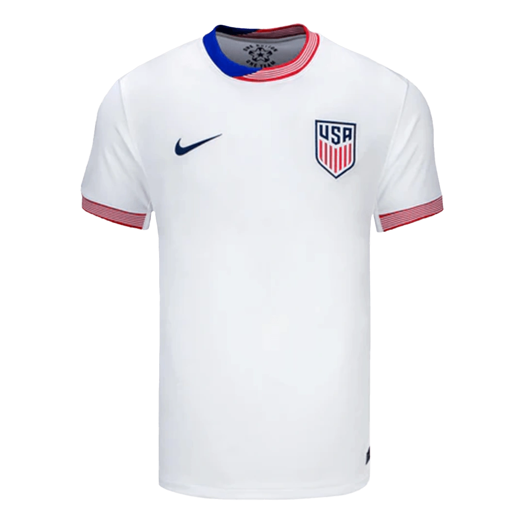 REYNA #7 Authentic Soccer Jersey USA Nation Home Shirt 2024