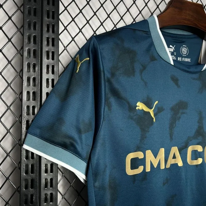 24-25 Marseilles Away Soccer Jersey