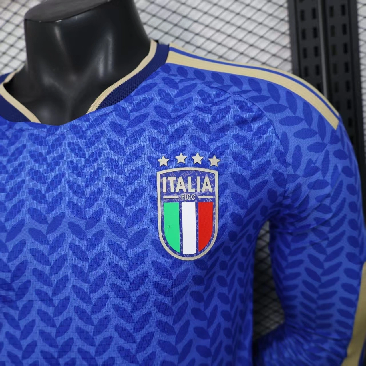 2026 ltaly World Cup Home Long Sleeve Football jersey Player version