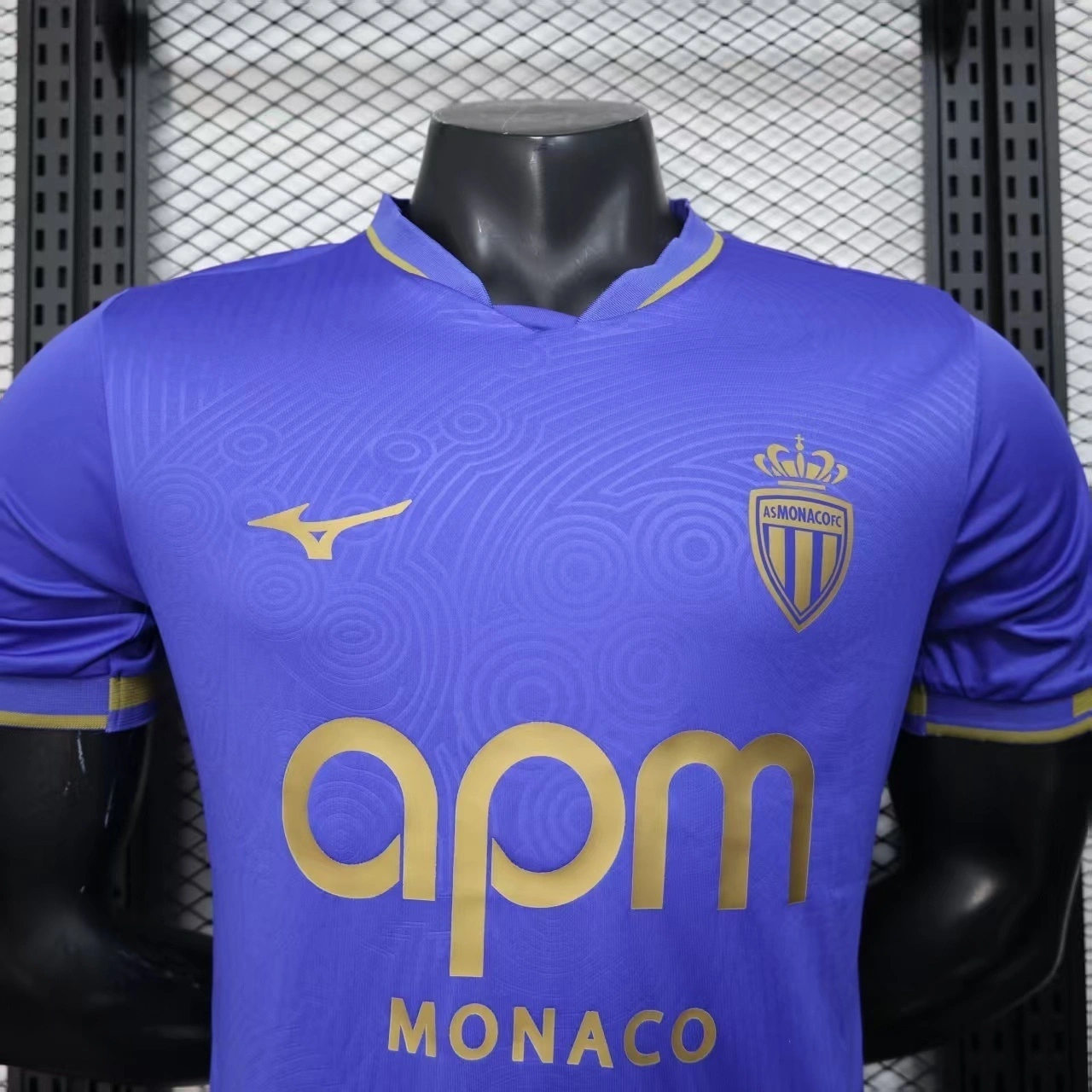 2025-26 AS Monaco Away Soccer jersey Player version