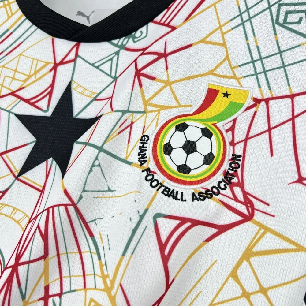 Ghana World Cup 2026 Home Short Sleeve Kit & Jersey Fan Version
