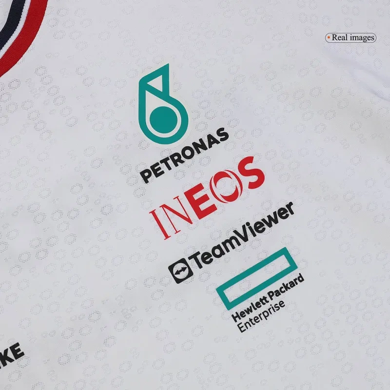 F1 Mercedes AMG Petronas Team Driver T-Shirt - White 2024