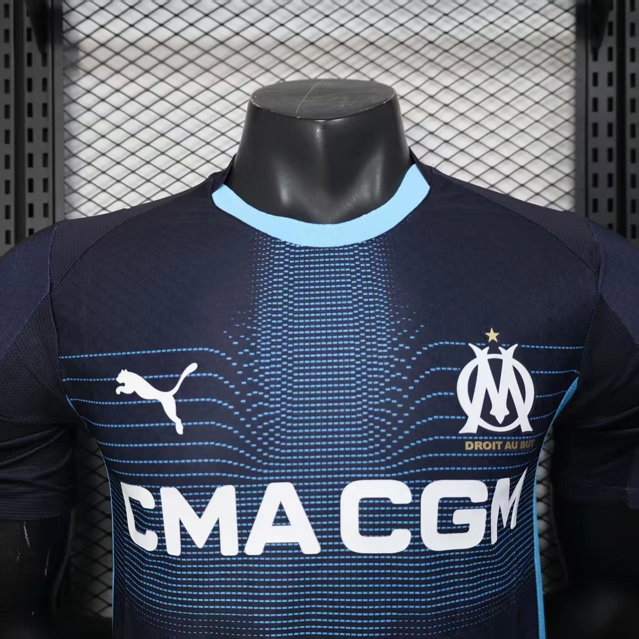 25-26 Marseille Away Football jersey 2025-26 Player version