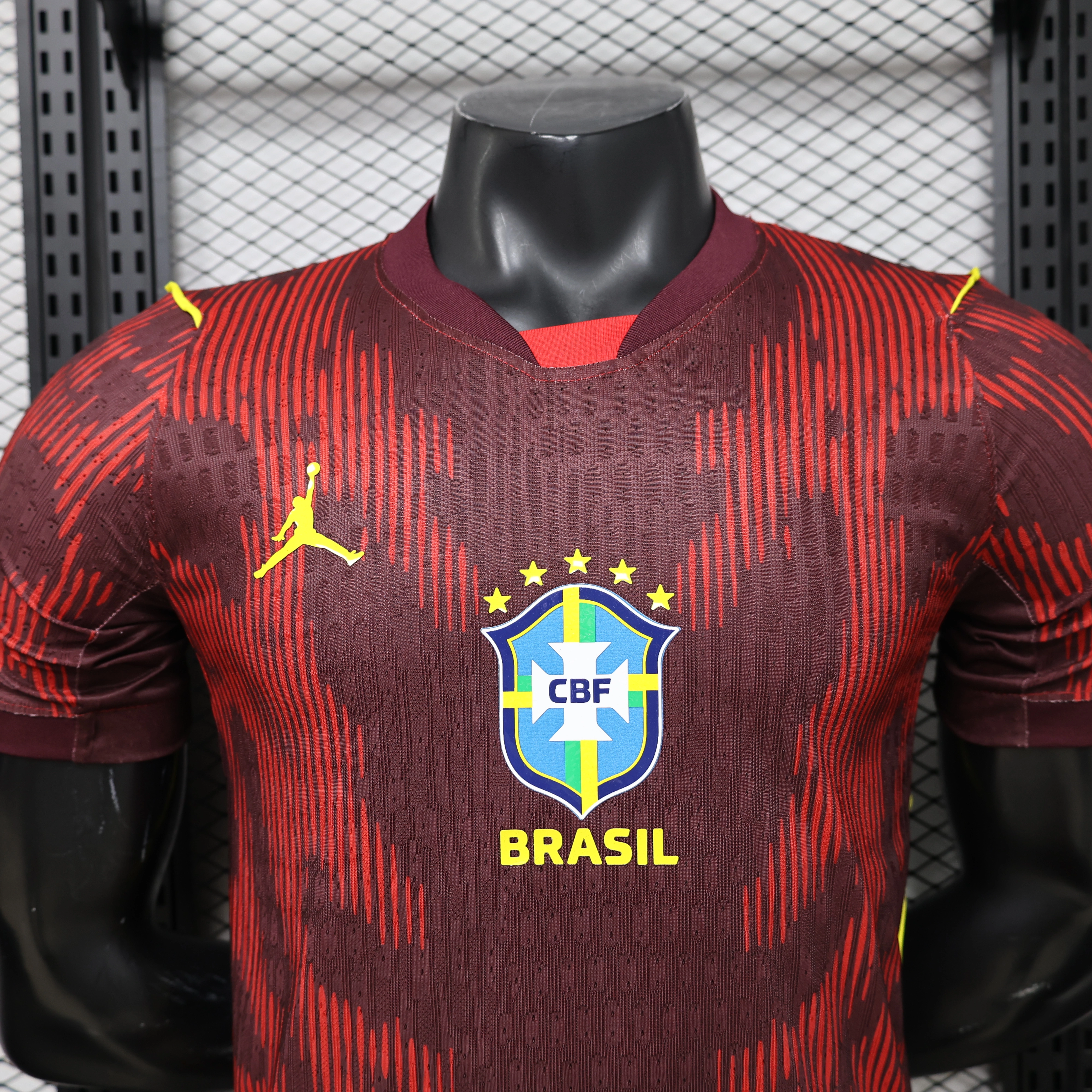 Brazil World Cup 2026 Red Short Sleeve Special Edition Jersey Player Version