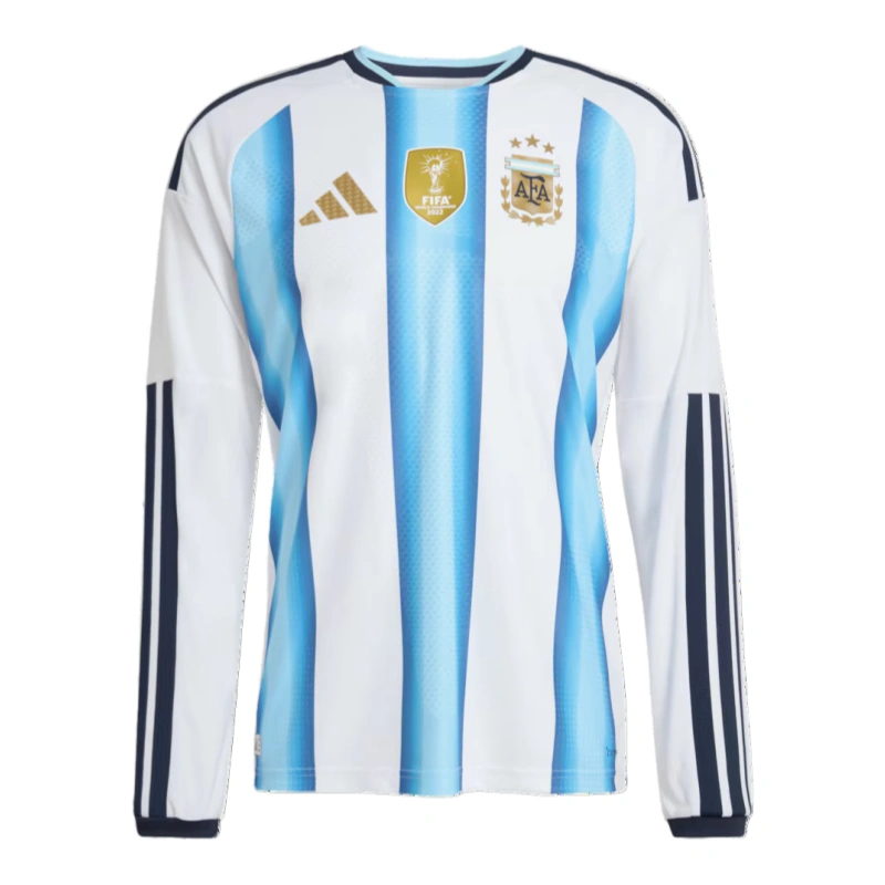 2026 Argentina World Cup Home  Long Sleeve Football jersey Fan edition
